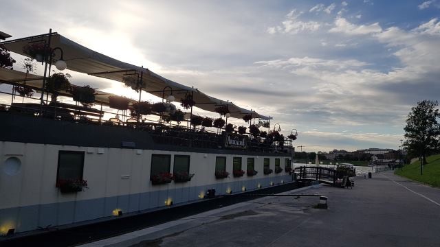 The interior of the restaurant